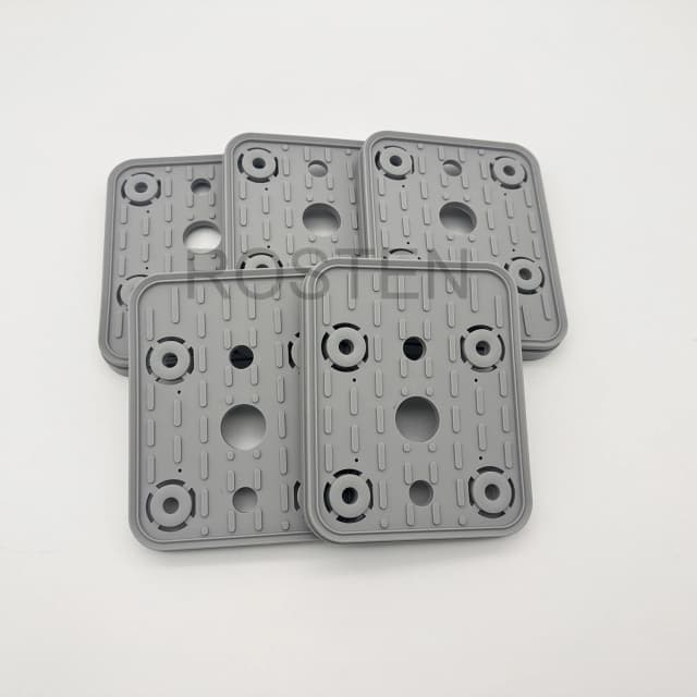 Placa superior de almohadilla de goma para enrutador CNC Anderson Weeke Homag, centro de mecanizado, cápsula de bloque de vacío, 140x115x17mm, 5 uds.