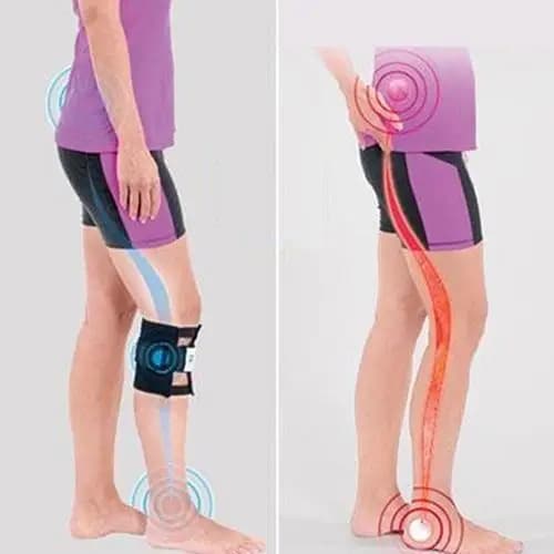 Rodillera de terapia magnética para aliviar la tensión, acupresión, nervio ciático, dolor de espalda, saludable, 2020