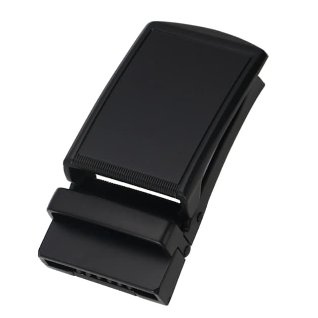 Hebilla automática de aleación de moda para hombre, cinturón negro de trinquete, 40mm de ancho