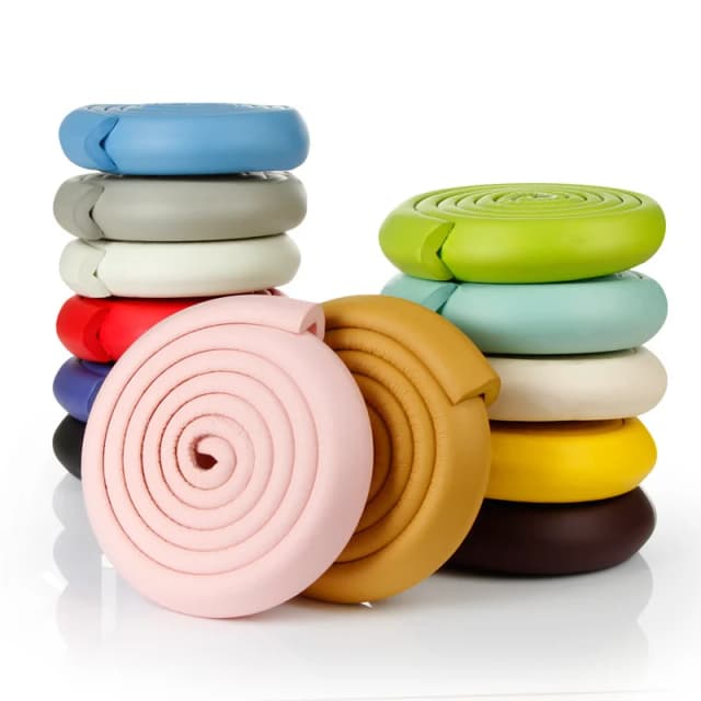 Protector de esquina de seguridad para bebés de 2M, esquinas de muebles para el hogar para niños, protección de ángulo, cinta protectora de esquina de mesa de seguridad para niños