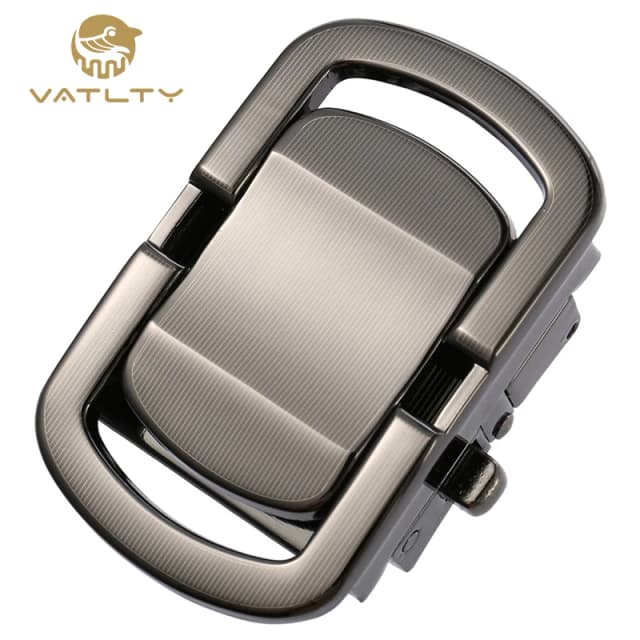 VATLTY Moda Nuevo Hebilla de cinturón para hombres Hebilla de aleación de zinc duro Hebilla automática Traje de negocios 36cm Pantalones Hebilla de cinturón Regalos Hombre
