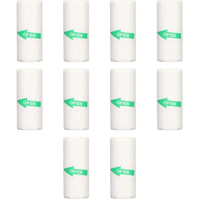 Papel para impresora Mini, papel térmico autoadhesivo para peripage, papel adhesivo imprimible para impresora térmica de bolsillo, 10 Uds.