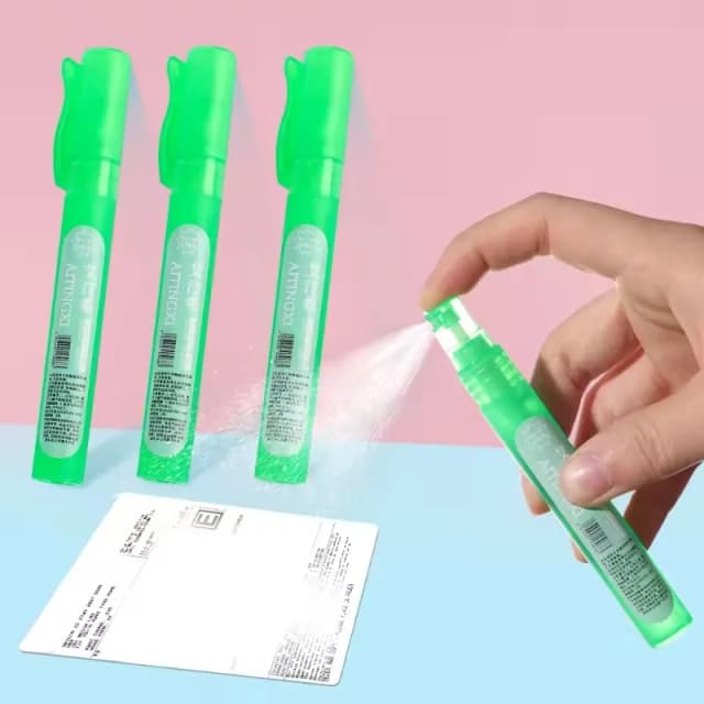 Eliminación de privacidad, pluma pulverizadora, Corrector de papel térmico, protección de datos, protección de privacidad, líquido corrector, herramienta exprés portátil