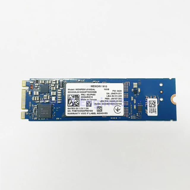 Memoria nueva y original M10 M.2 2280 16GB SSD PCIE NVME 3.0X2 Unidad interna de estado sólido aplicada a la memoria Intel Optane