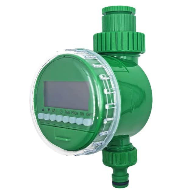 Temporizador electrónico de riego de jardín con pantalla LCD, controlador de riego automático, válvula de inteligencia, dispositivo de Control de riego