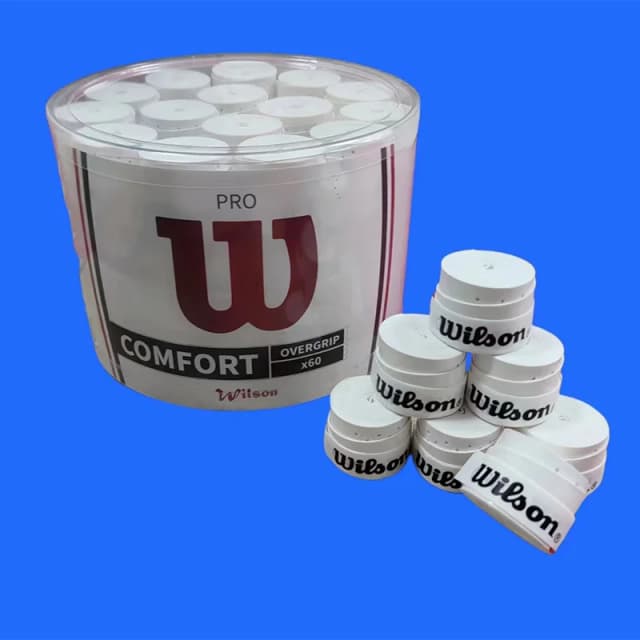 15 piezas Original Wilson Overgrip raqueta de tenis empuñaduras antideslizantes Padel accesorio choque tenis bádminton Squash entrenamiento banda para el sudor