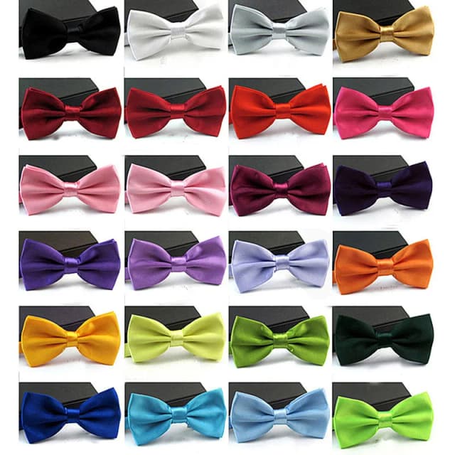 Pajarita para Hombre y Niño, Corbata Formal, Pajarita de Moda para Negocios y Bodas, Pajarita Masculina para Camisa de Vestir, Regalos para Hombre