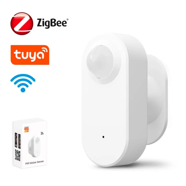 IHSENO Tuya Zigbee/Wifi Sensor de presencia de movimiento humano aplicación remota Control detección PIR para decoración inteligente del hogar alarma de seguridad