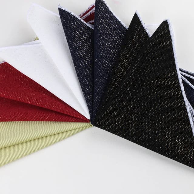 Pañuelo cuadrado de lino y algodón para hombre, pañuelo de Color sólido con puntos dorados, bolsillo marrón, vestido Formal, ropa para camisa, pañuelo para banquete y boda