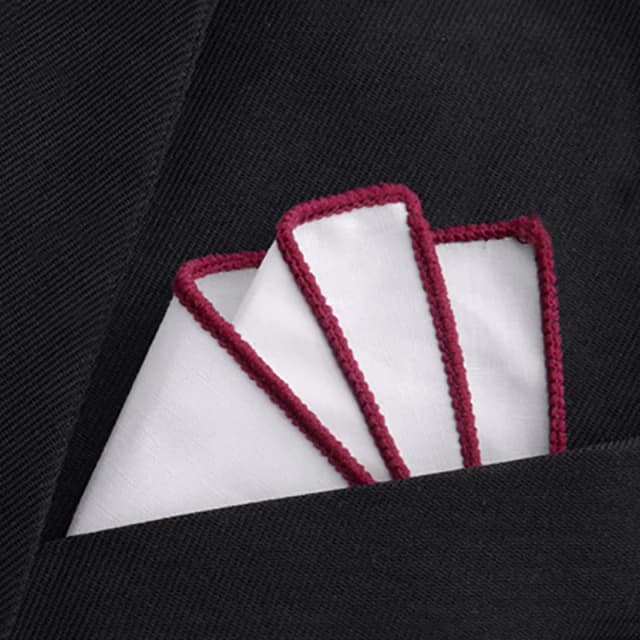 Pañuelo cuadrado de bolsillo para hombre, pañuelo blanco de lujo, toalla de pecho, traje, accesorios para boda, fiesta de negocios, moda, 24cm