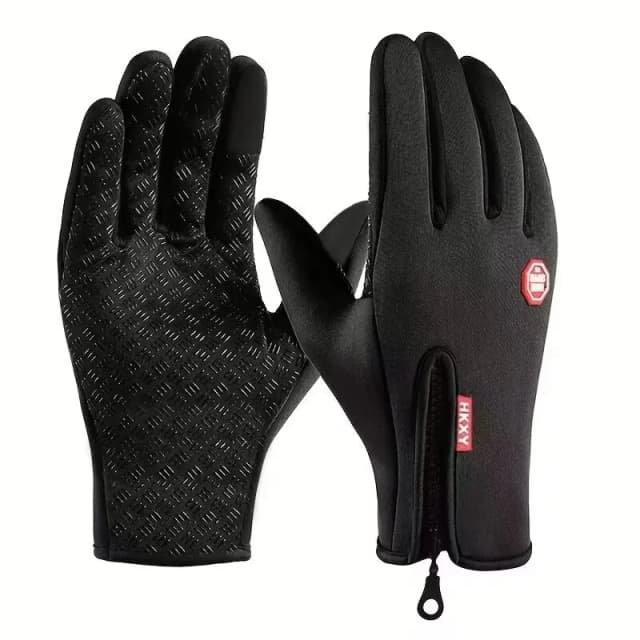 Guantes de ciclismo al aire libre, bicicletas para el calor y antideslizantes en otoño e invierno