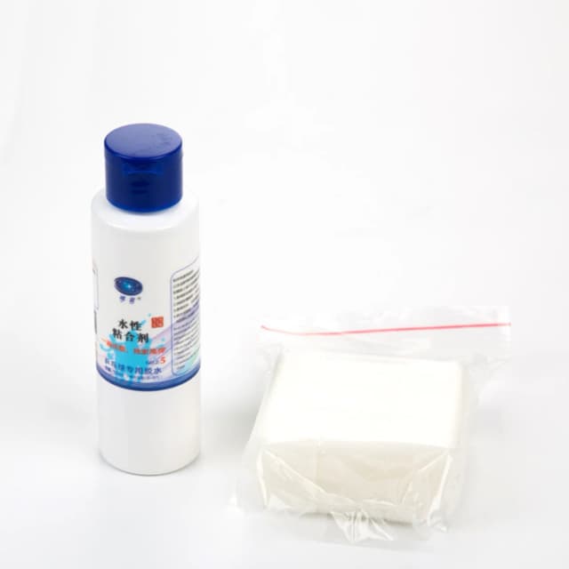 Pegamento a base de agua de 100ML para raqueta de tenis de mesa, accesorios de Ping Pong con esponjas gratis