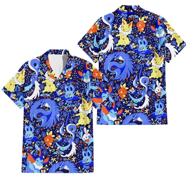 Nueva camiseta hawaiana para hombre con estampado de animales de dibujos animados divertidos en 3D, Top holgado de manga corta de gran tamaño para playa de verano, Unisex