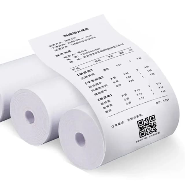 10 rollos de papel térmico blanco de 57x25mm para cámara infantil, impresión instantánea, accesorios de repuesto de papel de impresión para cámara infantil