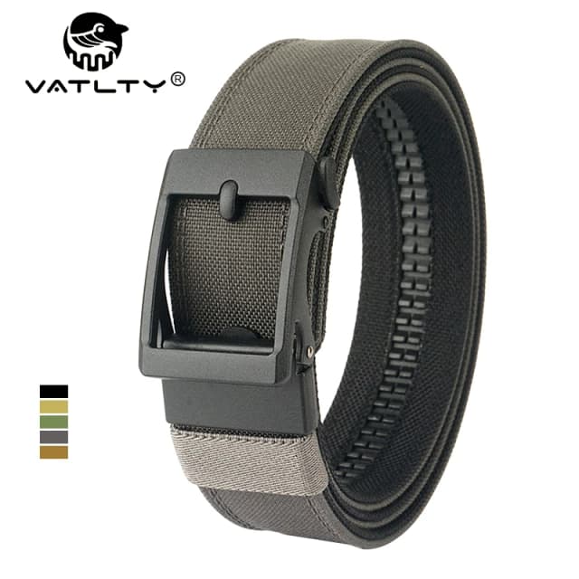 VATLTY Nuevo cinturón táctico duro para hombres, hebilla automática de metal, cinturón de pistola IPSC 1100D Cinturón militar de nylon faja deportiva al aire libre masculina envío gratuito