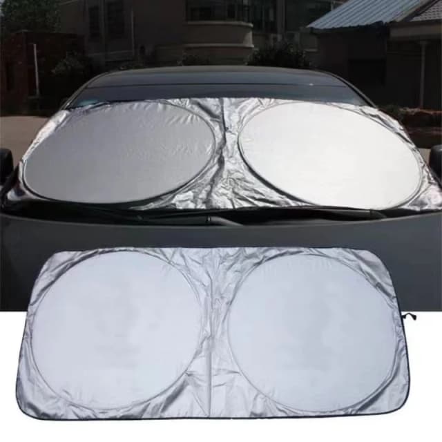 Parasol para pantalla frontal de coche, artefacto para parabrisas de coche, protección solar, aislamiento térmico, parasol de verano para ventana