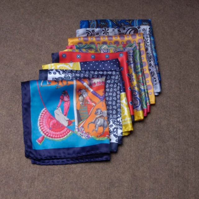 Pañuelo de lujo para hombre, accesorios de seda, pañuelo de bolsillo cuadrado, pañuelo de bolsillo, Paisley, lunares, fiesta, boda, graduación