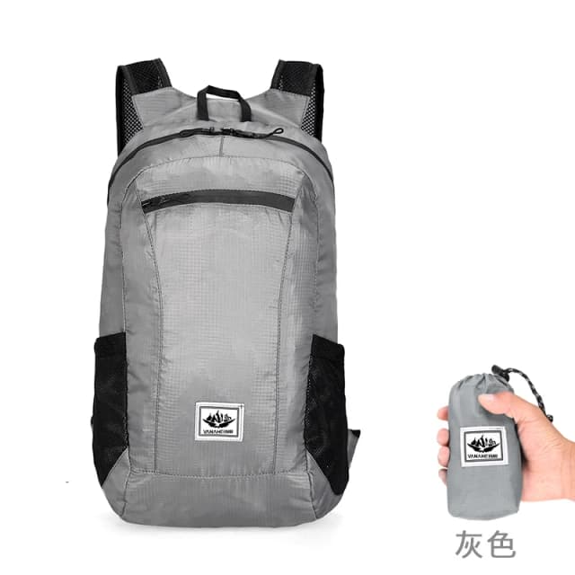 Mochila ultraligera para senderismo al aire libre, mochila de viaje para ciclismo, bolsa de Fitness, bolso impermeable, mochila pequeña plegable, bolsa de almacenamiento