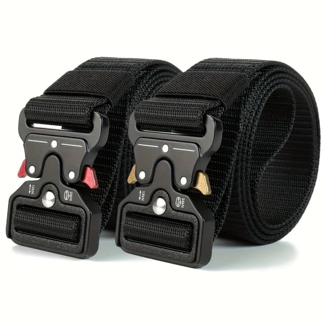 Cinturón multifunción para hombre, cinturón multifunción para exteriores, lona de alta calidad para nailon, cinturones de lujo para hombre, cinturón vaquero deportivo para mujer, cinturones neutros