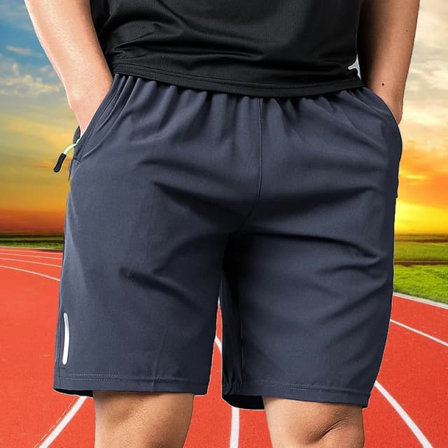 Pantalones cortos para hombre, pantalones cortos deportivos de fútbol de verano, pantalones cortos transpirables con cordón de secado rápido para correr, pantalones cortos deportivos para hombre, parte inferior para correr