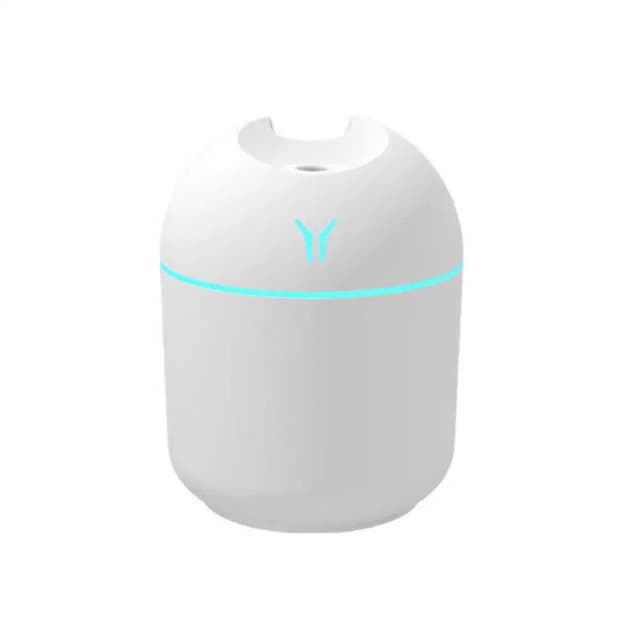 Humidificador pequeño Y, humidificador silencioso USB, escritorio de aromaterapia, dormitorio, portátil, purificador de coche con pulverizador grande