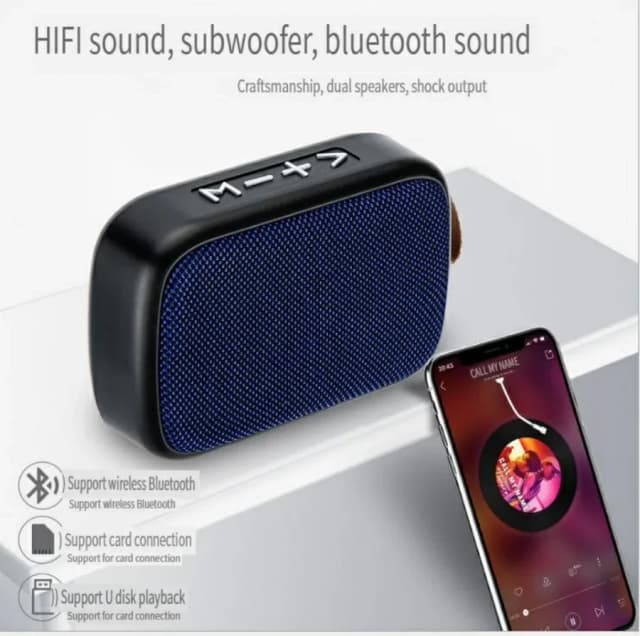 Altavoces portátiles para exteriores, Bluetooth 5,0, Mini altavoz Oxford, columna inalámbrica, reproductor de música estéreo 3D, caja de sonido envolvente Hifi