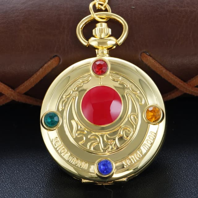 Reloj de bolsillo de cuarzo clásico japonés para mujer, pulsera con cadena y colgante, regalo para mujer