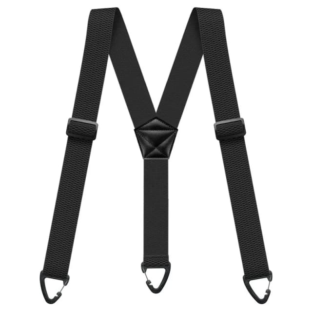 Tirantes Ocultos para Hombre, Resistentes, para Usar Debajo de la Ropa, con Diseño en Y, de 1.5 Pulgadas con 3 Broches a Presión