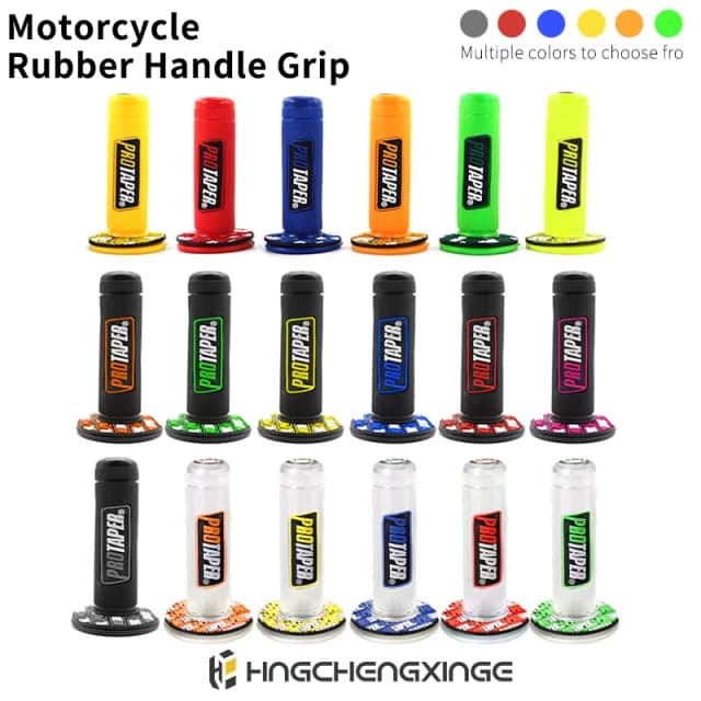 Manillar Universal para motocicleta de 22 y 24mm, pieza de manillar para motocicleta Yamaha KTM, Motocross, Moto Grip Pit Bike, 16 colores