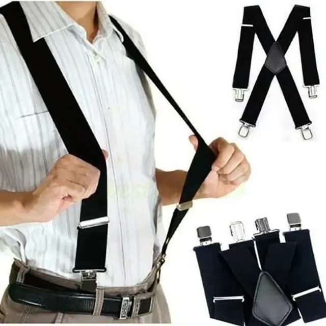 Tirantes elásticos ajustables para adultos y niños, conjunto de tirantes para hombres y mujeres, accesorios de boda para niños y niñas